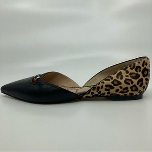 Sam Edelman Rina Mixed Media Pointed Toe Flats 9.5
